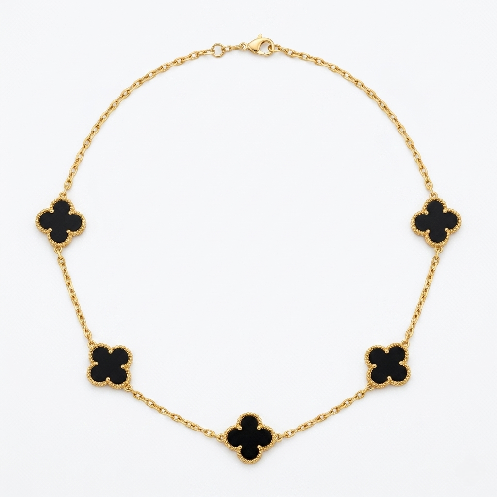 Black Clover Van Cleef Necklace