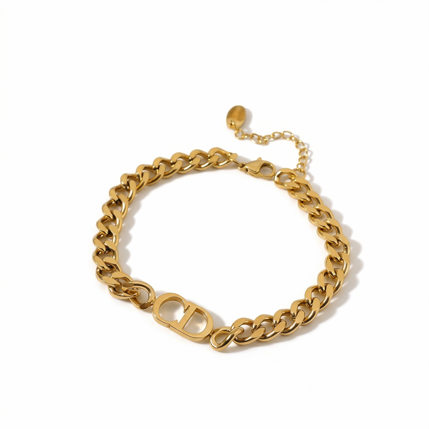 CD Chain Bracelet