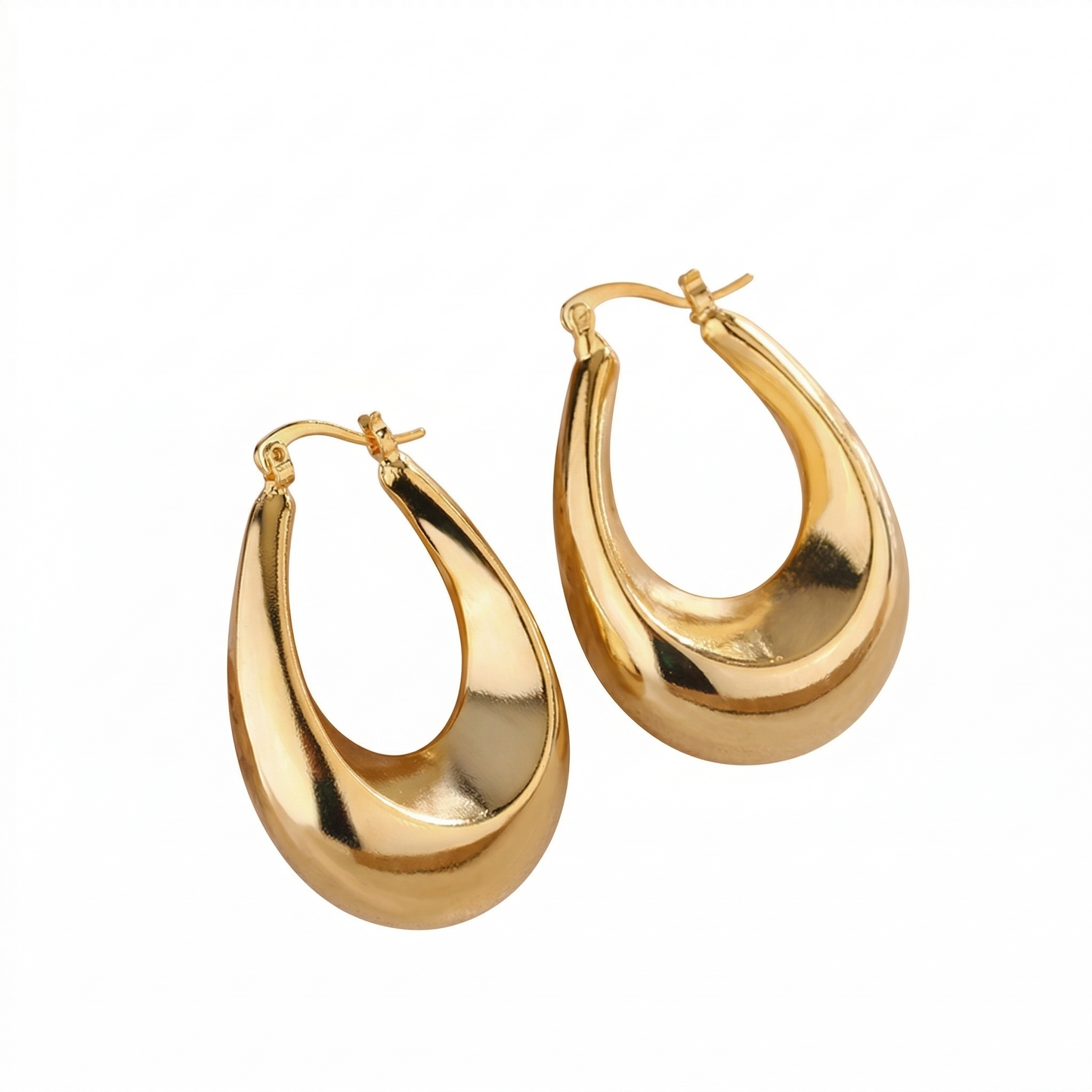 Chunky Teardrop Earrings