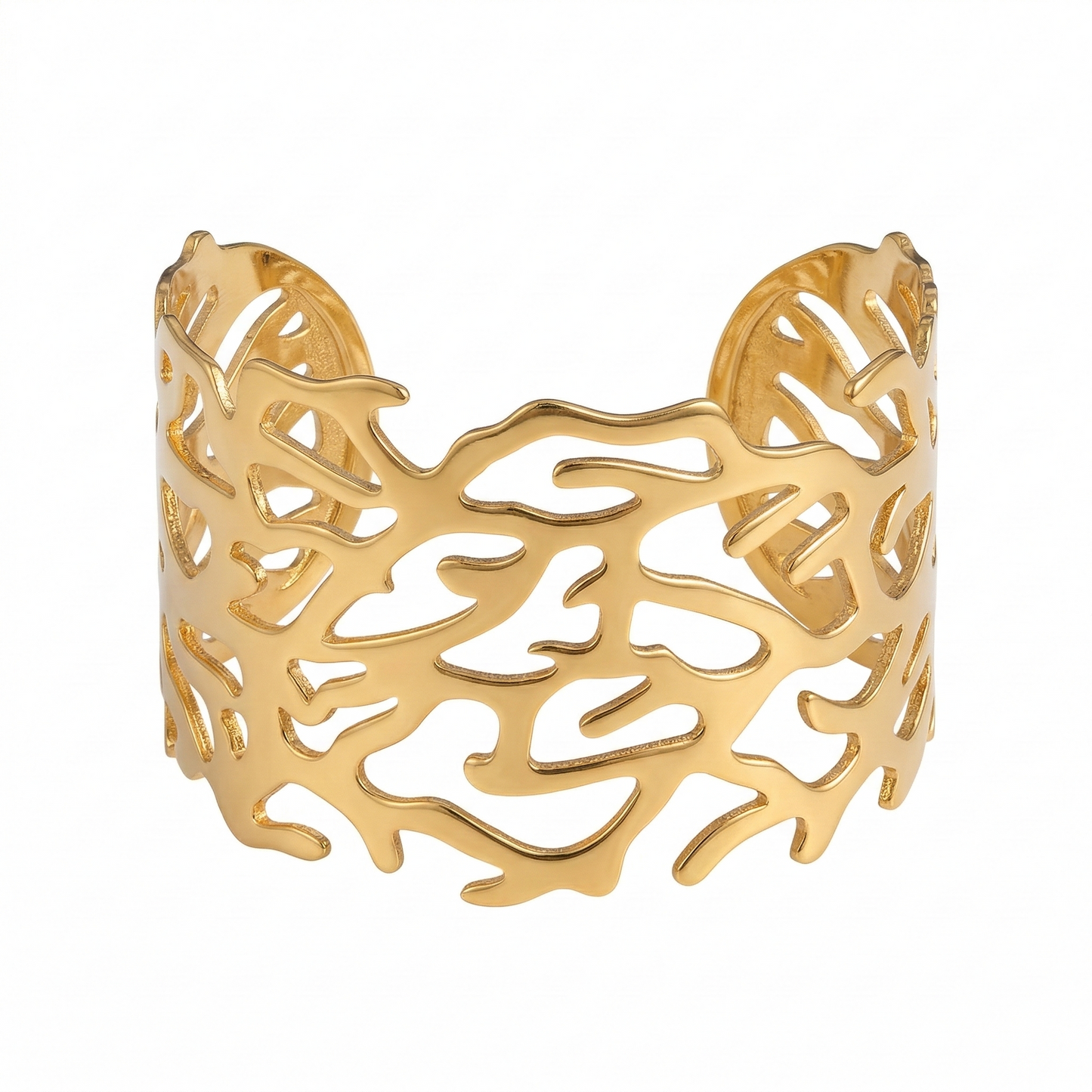 Coral Cuff Bracelet