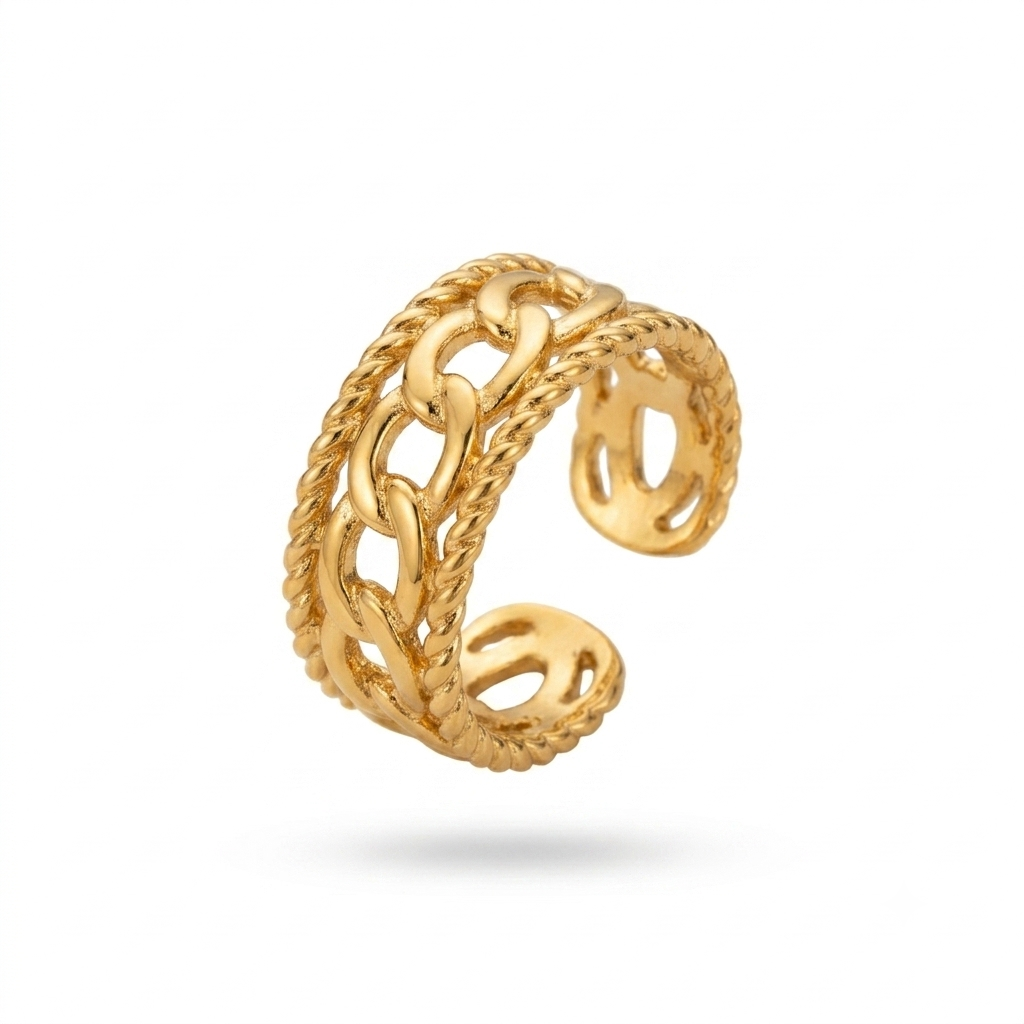 Cuban Lines Ring