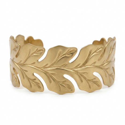 Leaves Cuff Bracelet