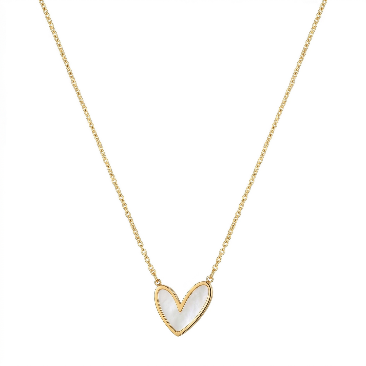 Pearl Heart Necklace