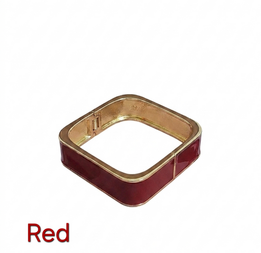 Square Colored Bangle