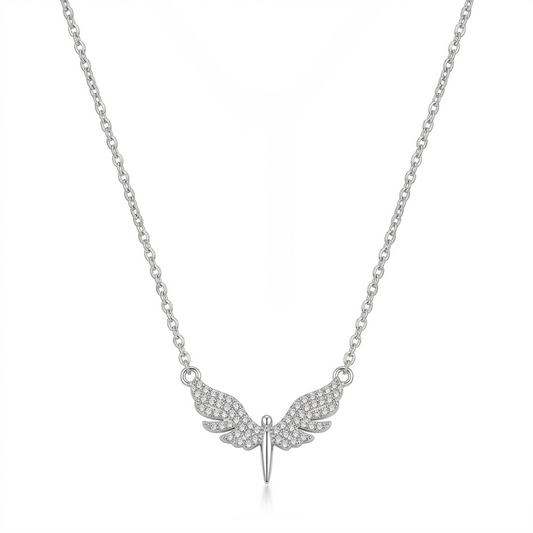 Silver Butterfly Necklace