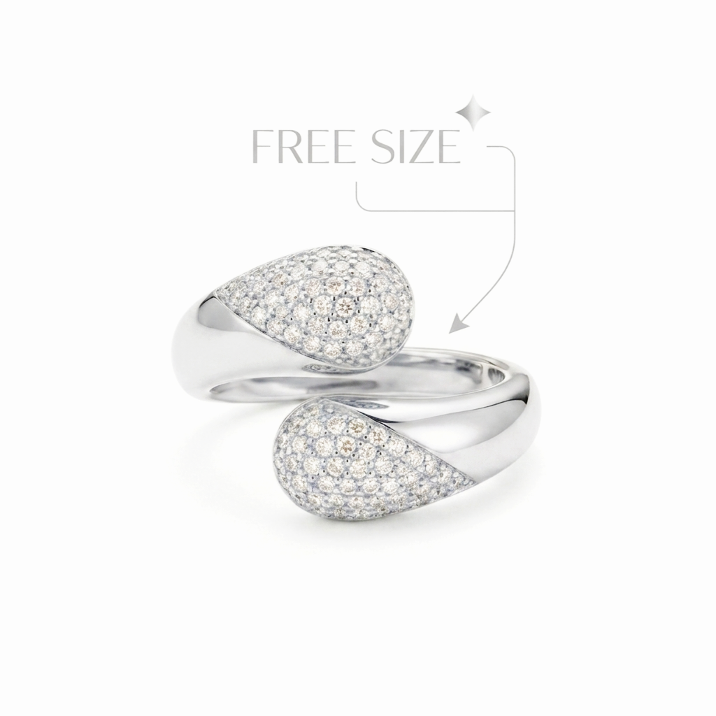Silver Double Dome Ring