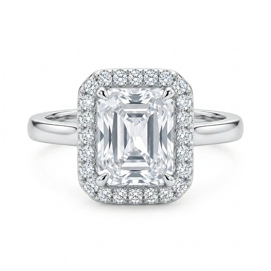 Square Promise Ring