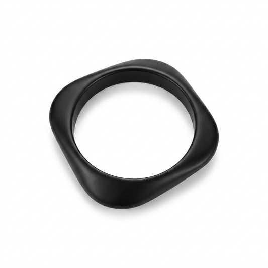 Square Black Bohemian Bangles