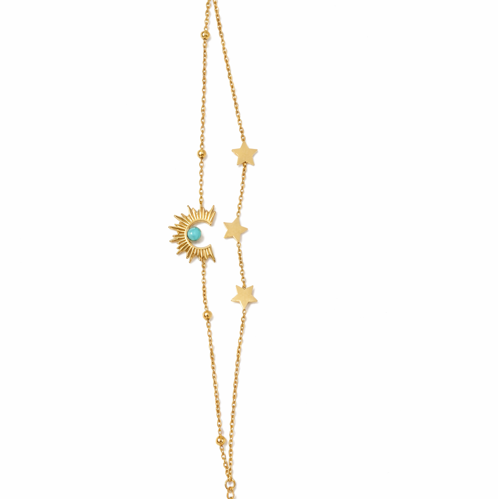 Stars Two Layers Bracelet