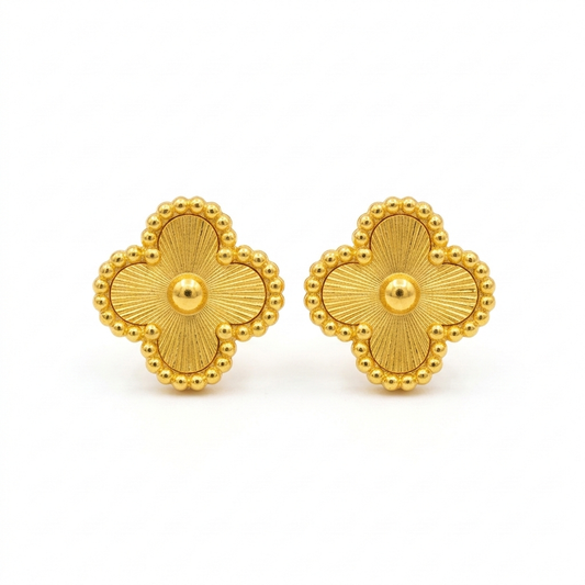 Gold Van Cleef Earrings