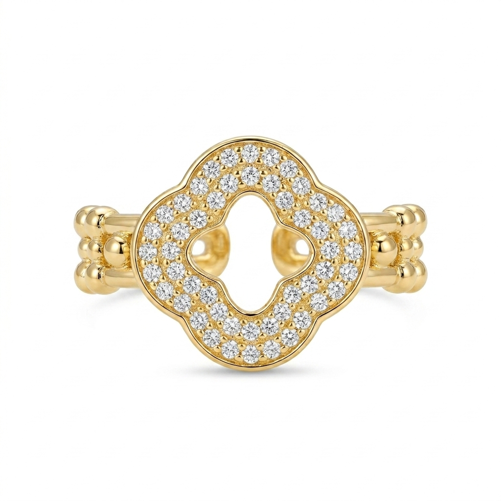 Van Cleef Strass Ring