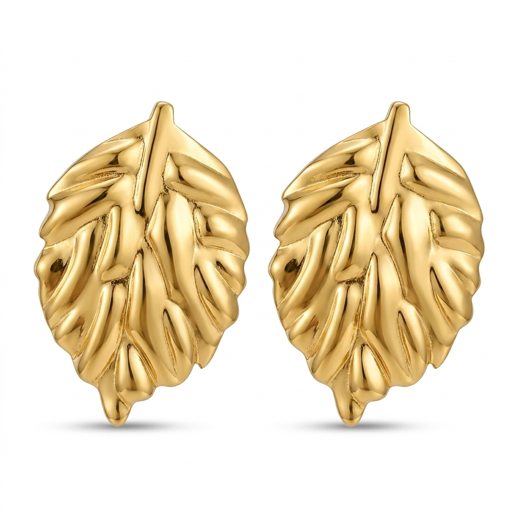 Vintage Leaf Earrings