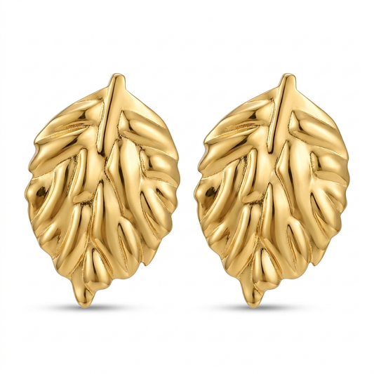 Vintage Leaf Earrings