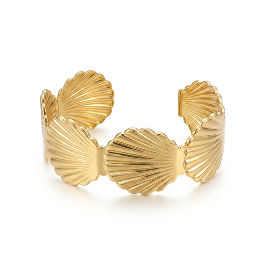 Shell Cuff Bracelet
