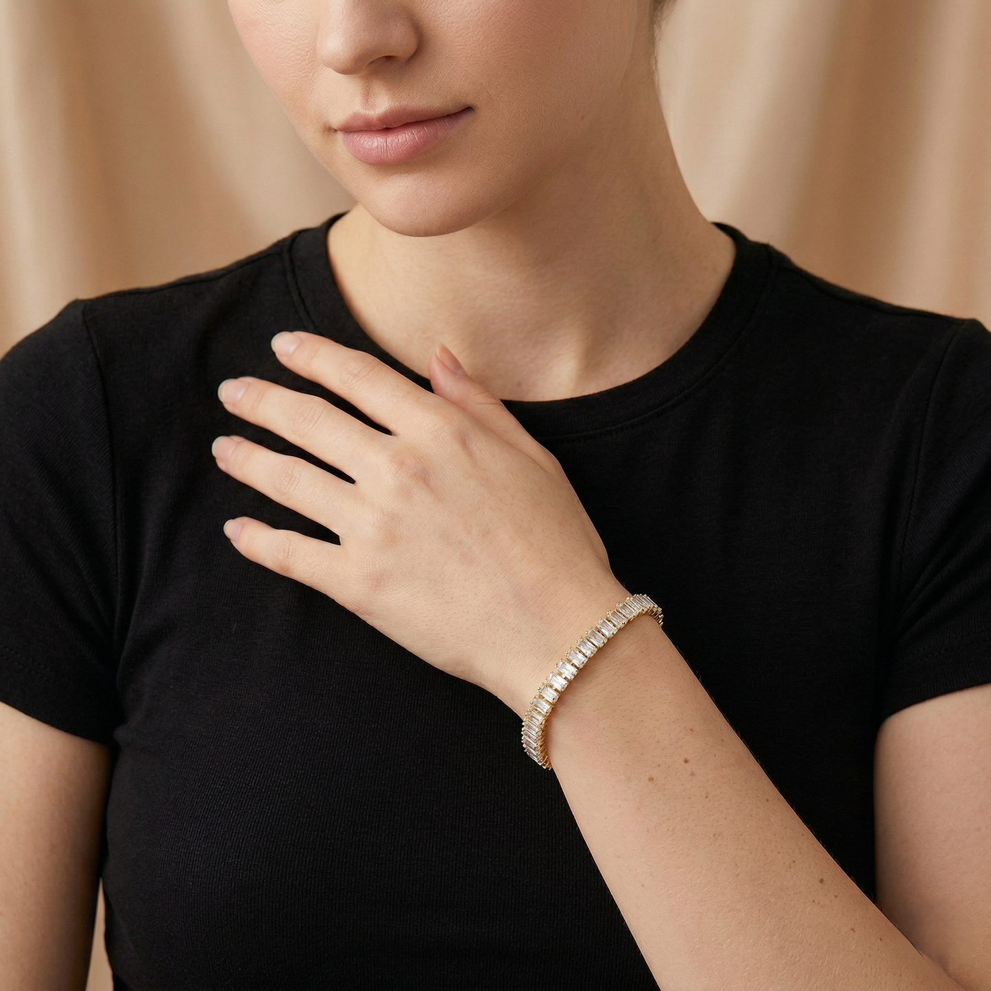 Baguette Tennis Bracelet