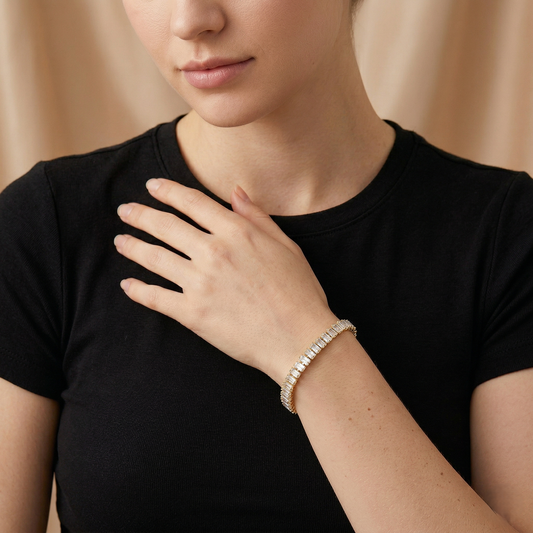 Baguette Tennis Bracelet