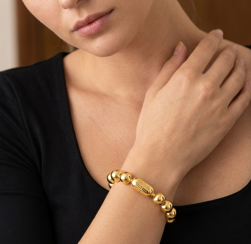 Ball Cuff Bracelet