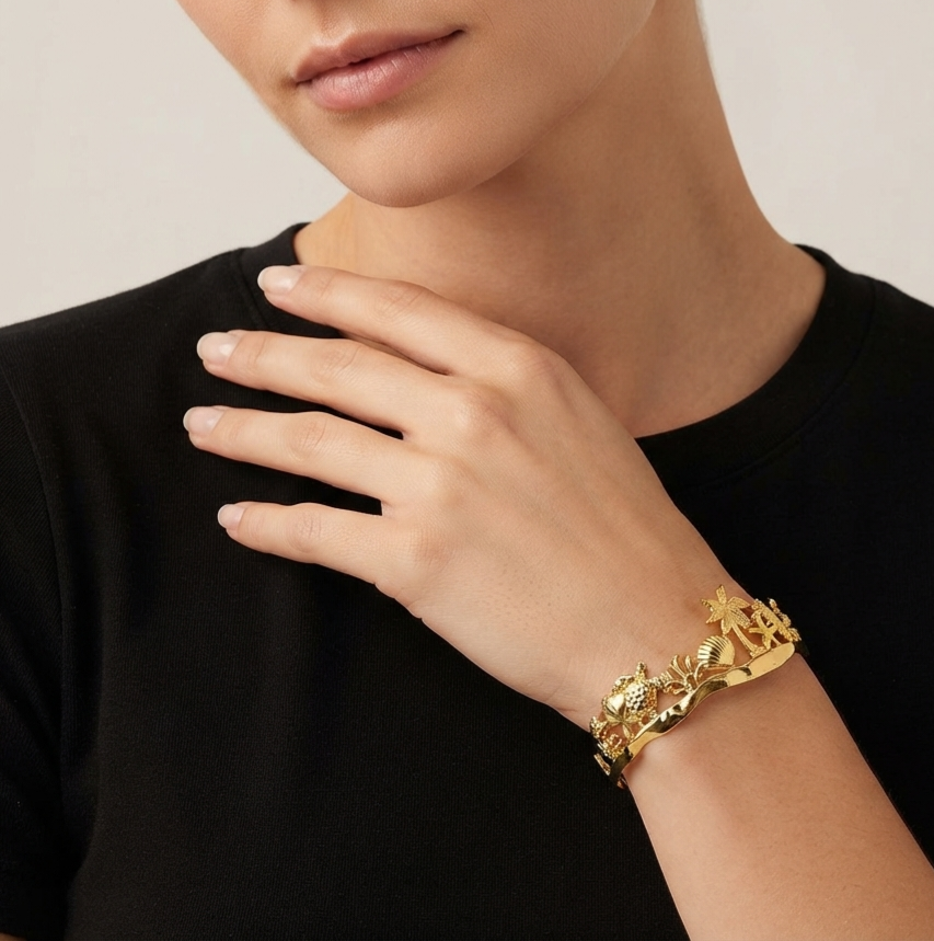 Beach Cuff Bracelet