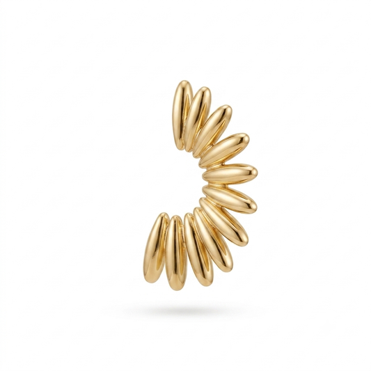 Big Half Sun Earrings