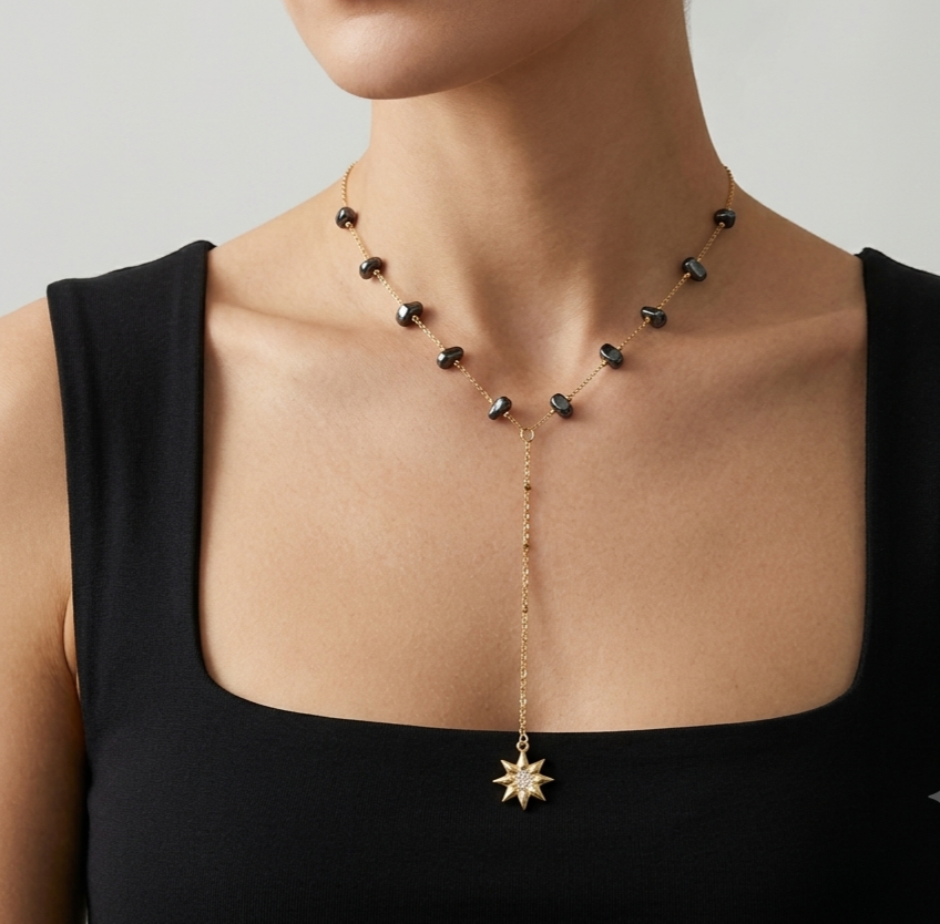 Black Charms Necklace