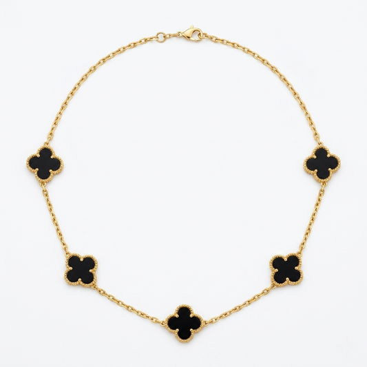 Black Clover Van Cleef Necklace