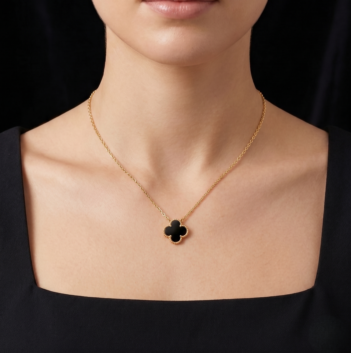 Black Van Cleef Necklace