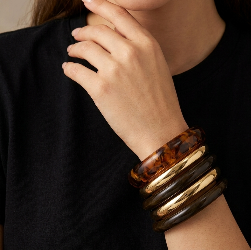 Brown Gold Set