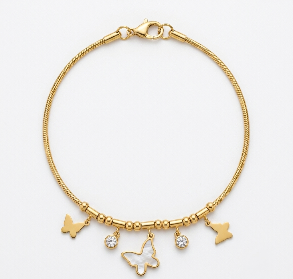 Butterflies Pandora Necklace