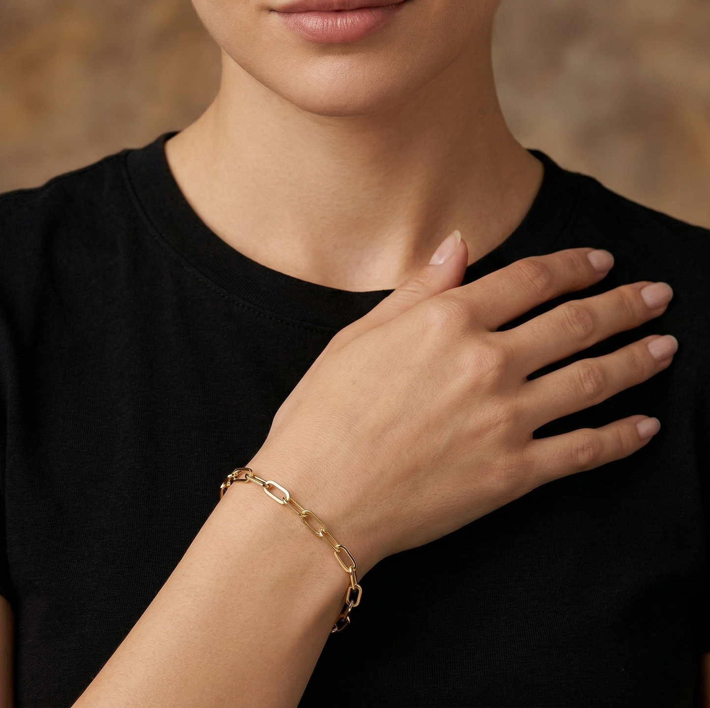Cable Link Bracelet