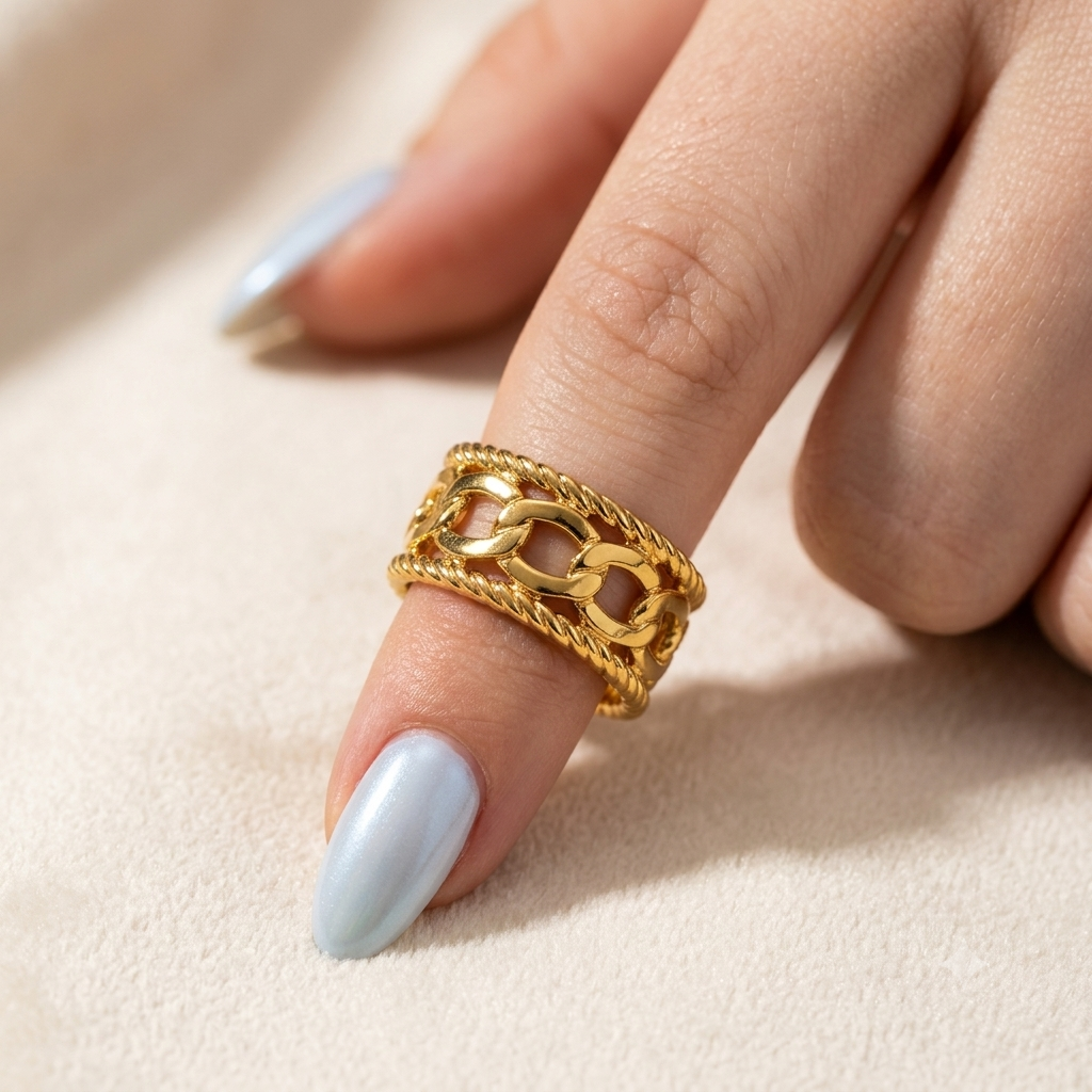 Cuban Lines Ring