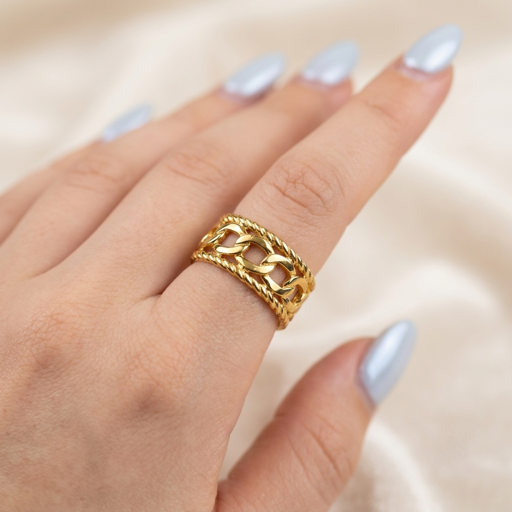 Cuban Lines Ring