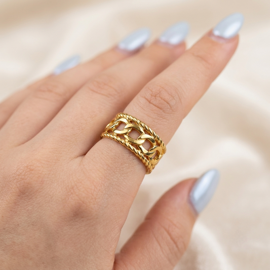 Cuban Lines Ring