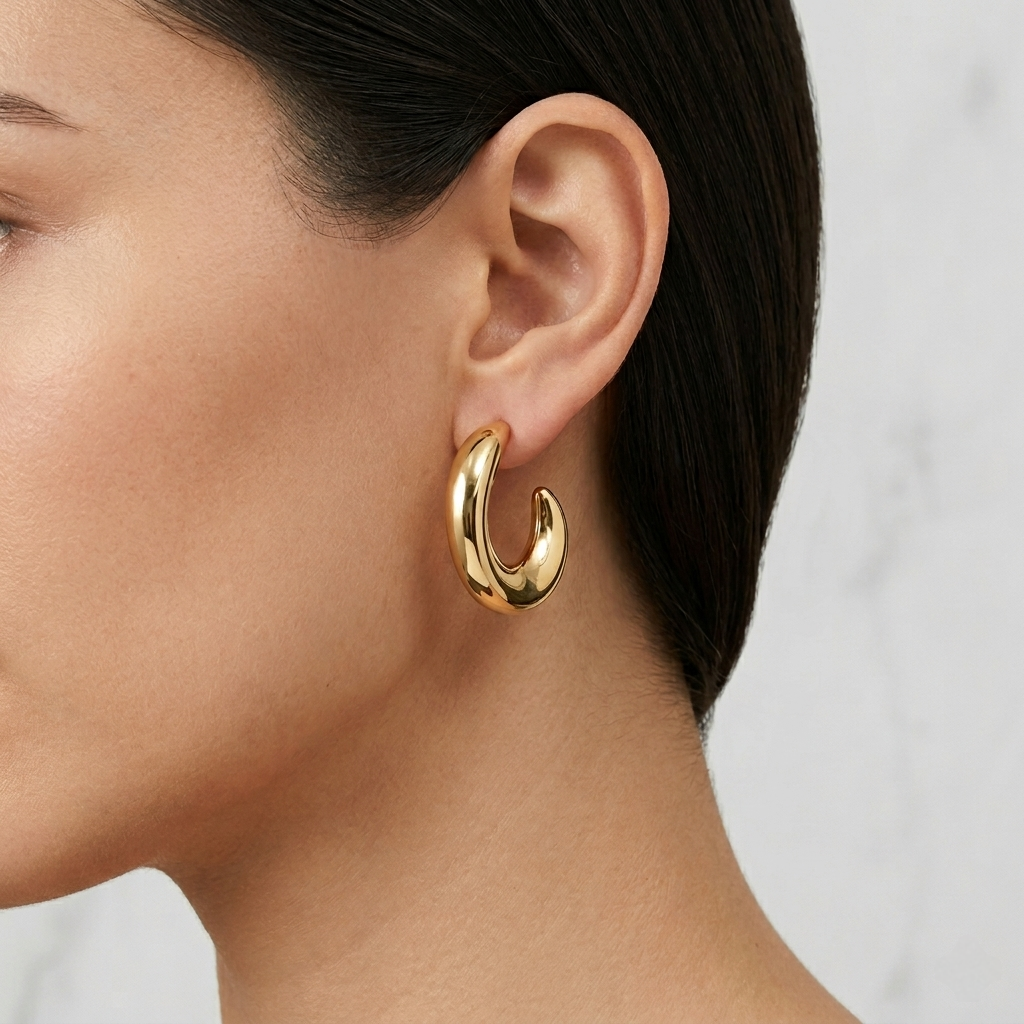 Curved Earrings