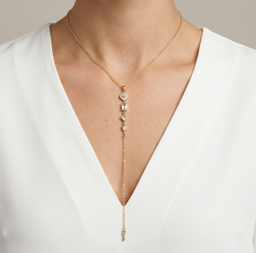 Diamond Drop Necklace