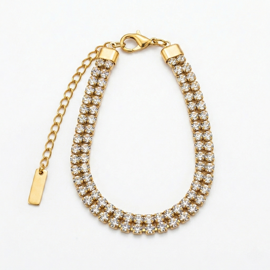 Double Tennis Bracelet
