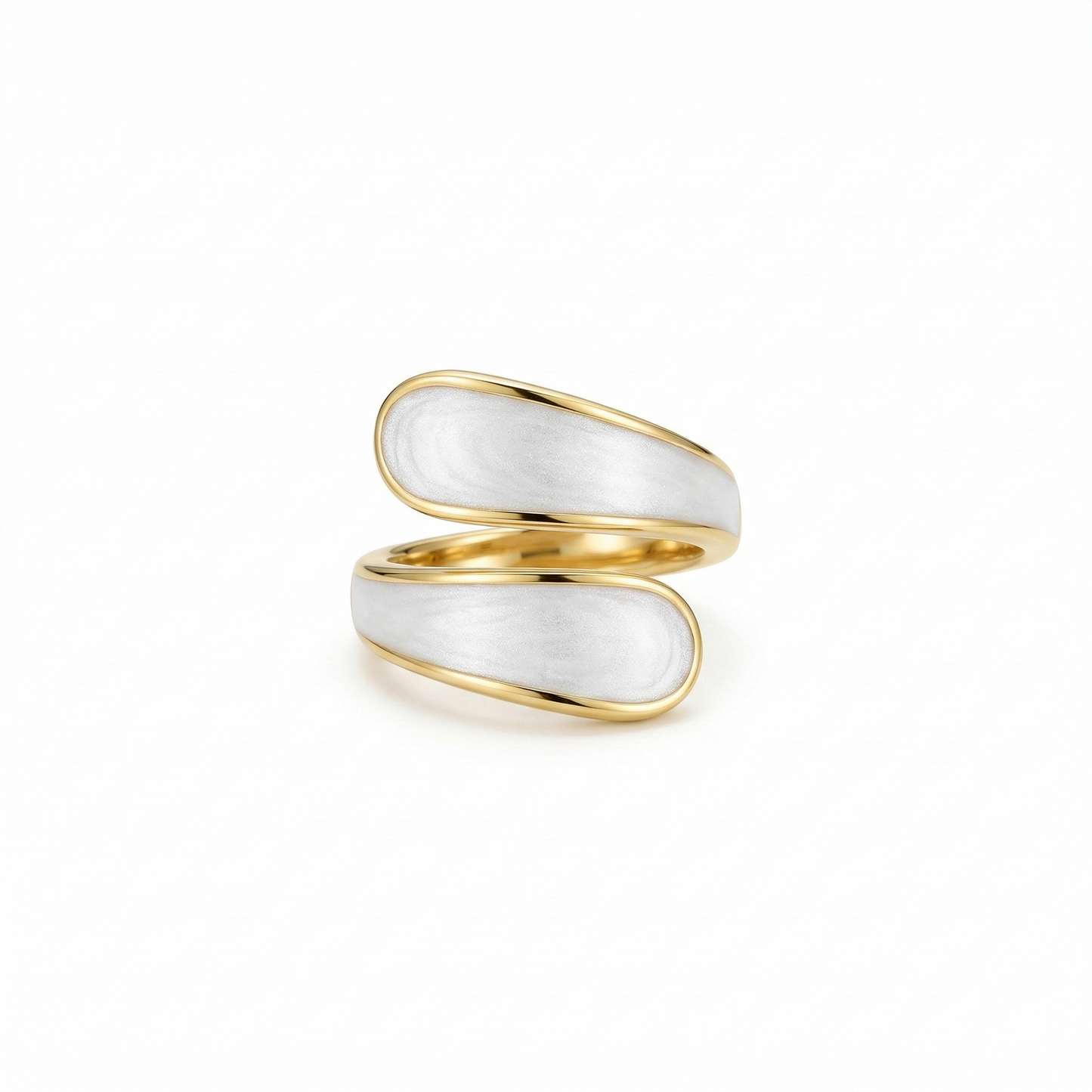 Double White Ring