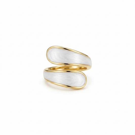 Double White Ring