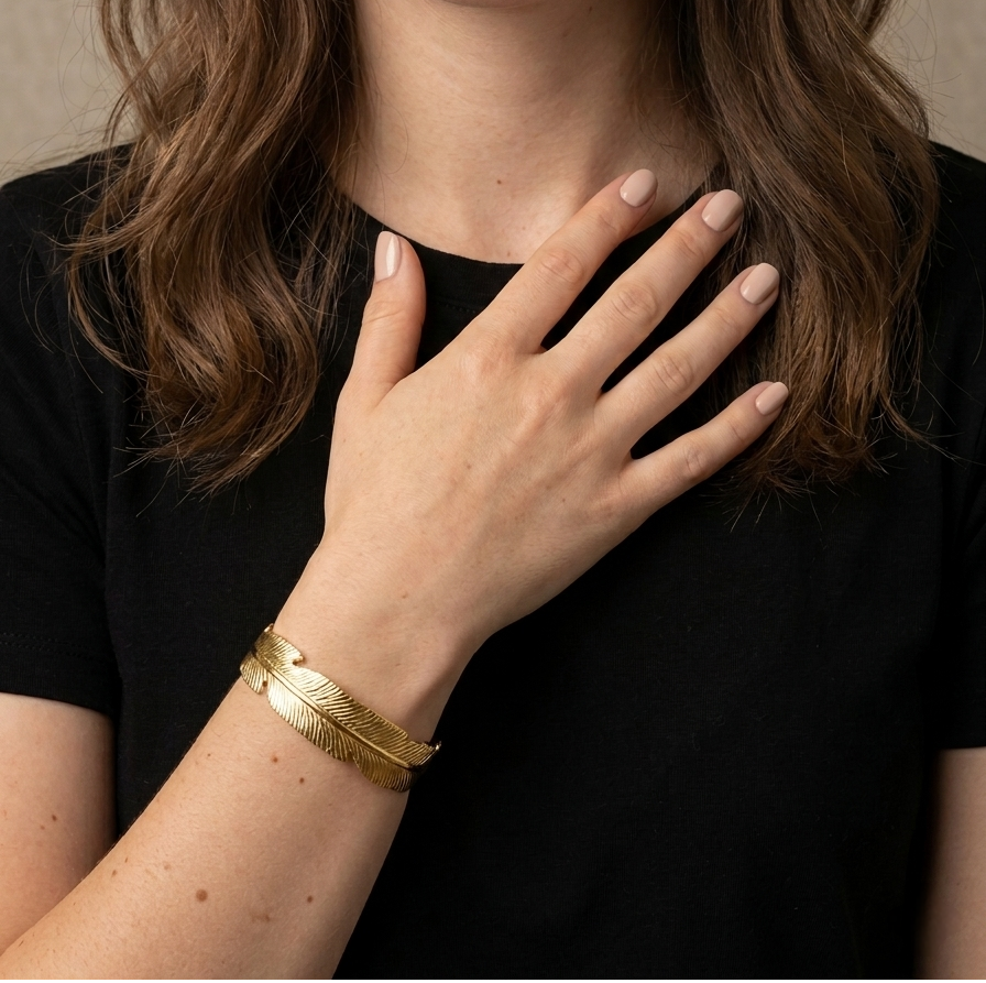 Feather Bangle