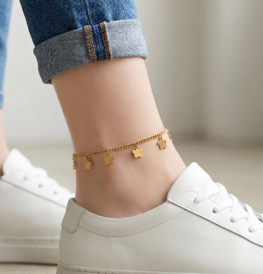 Flower Anklet