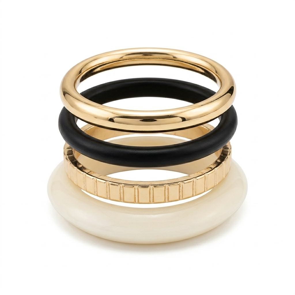 Gold And Black Set