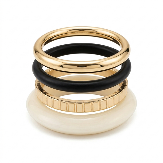 Gold And Black Set