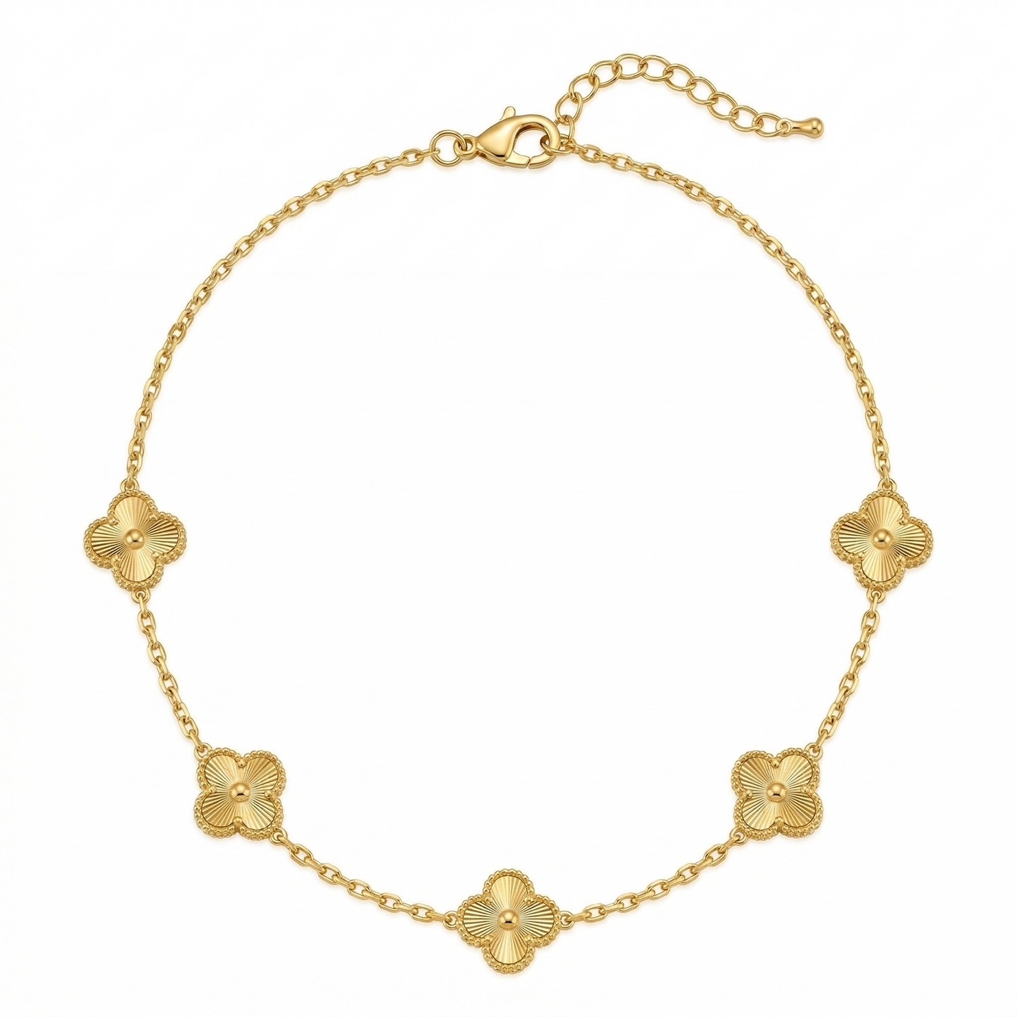 Gold Clover Van Cleef Necklace