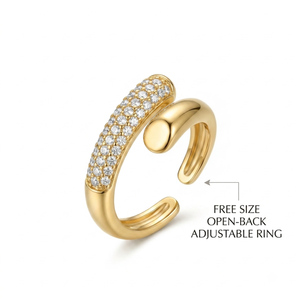 Gold Double Ring