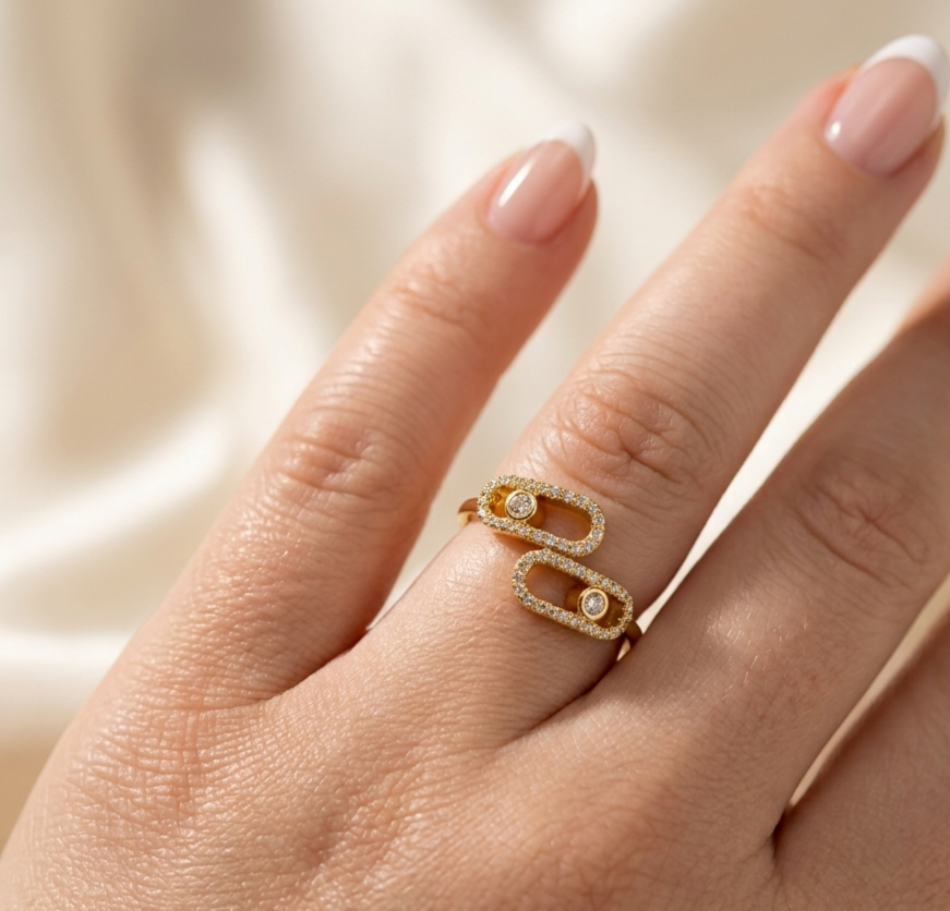 Gold Messika Ring