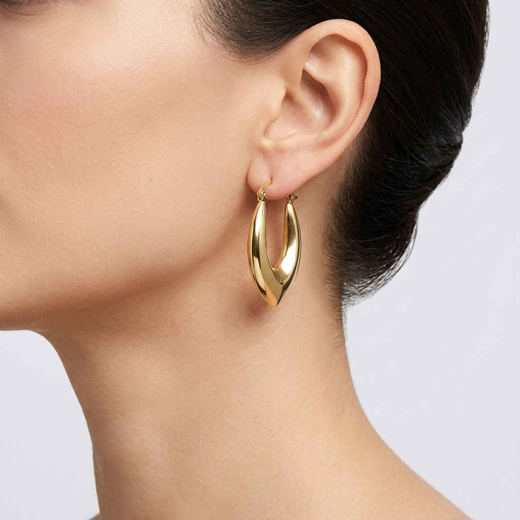 Eclipse Hoops Earrings