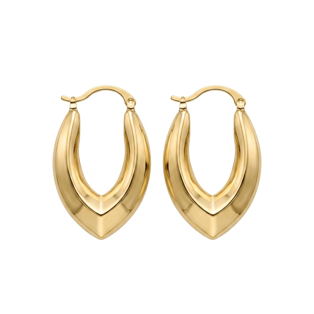Eclipse Hoops Earrings