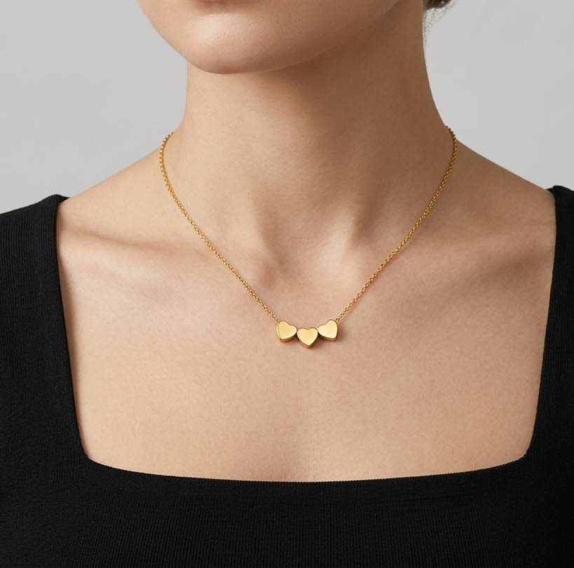 Hearts Necklace