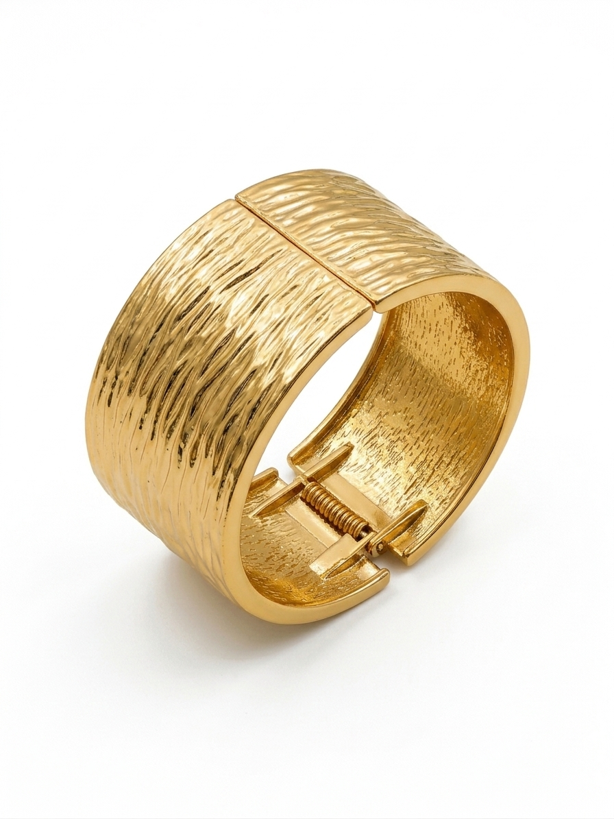 Hinge Chunky Cuff Bracelet