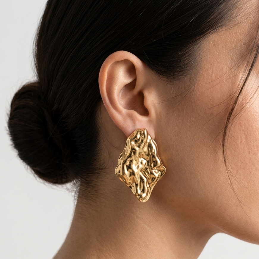Irregular Chunky Earrings