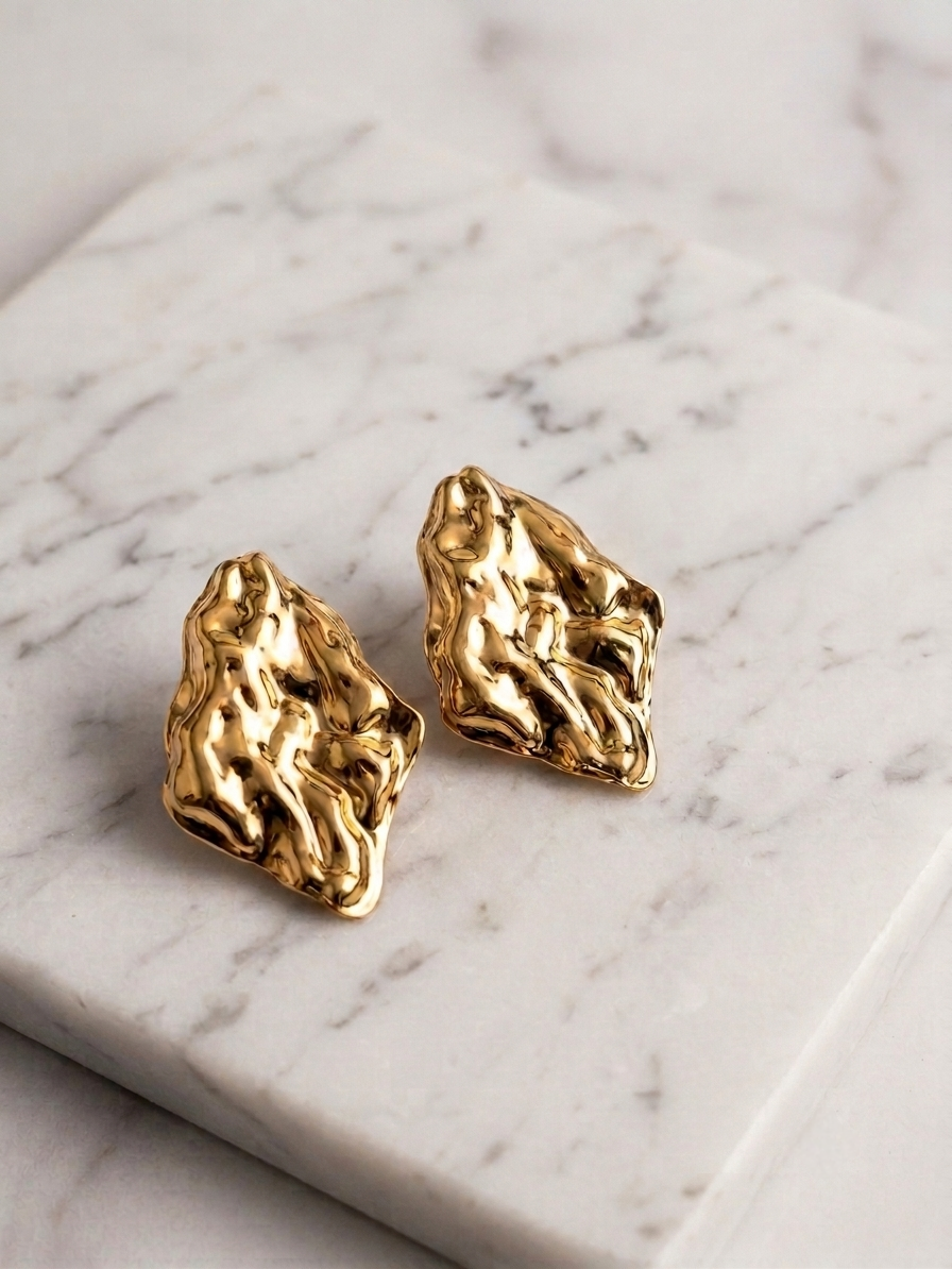 Irregular Chunky Earrings
